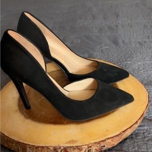 Heels black soft feel
